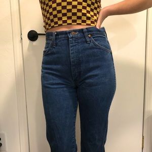 Vintage 70’s Wrangler jeans.